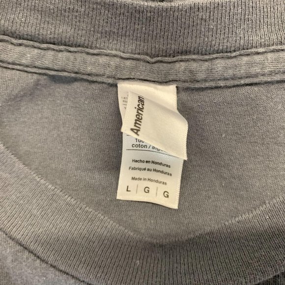 American Apparel Men's Grey A World Thrive of Wond - Picture 6 of 6